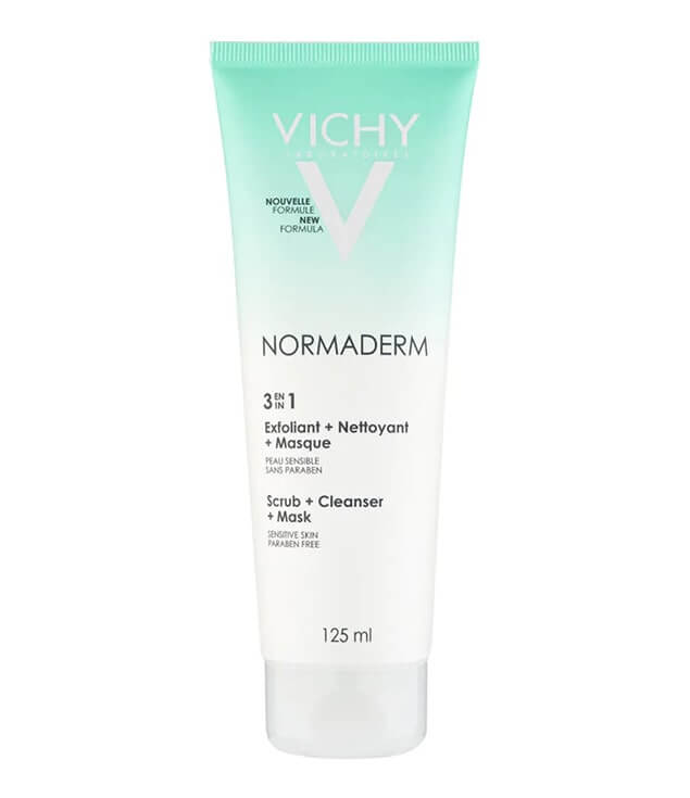VICHY | NORMADERM 3 EN 1 EXFOLIANT + NETTOYANT + MASQUE